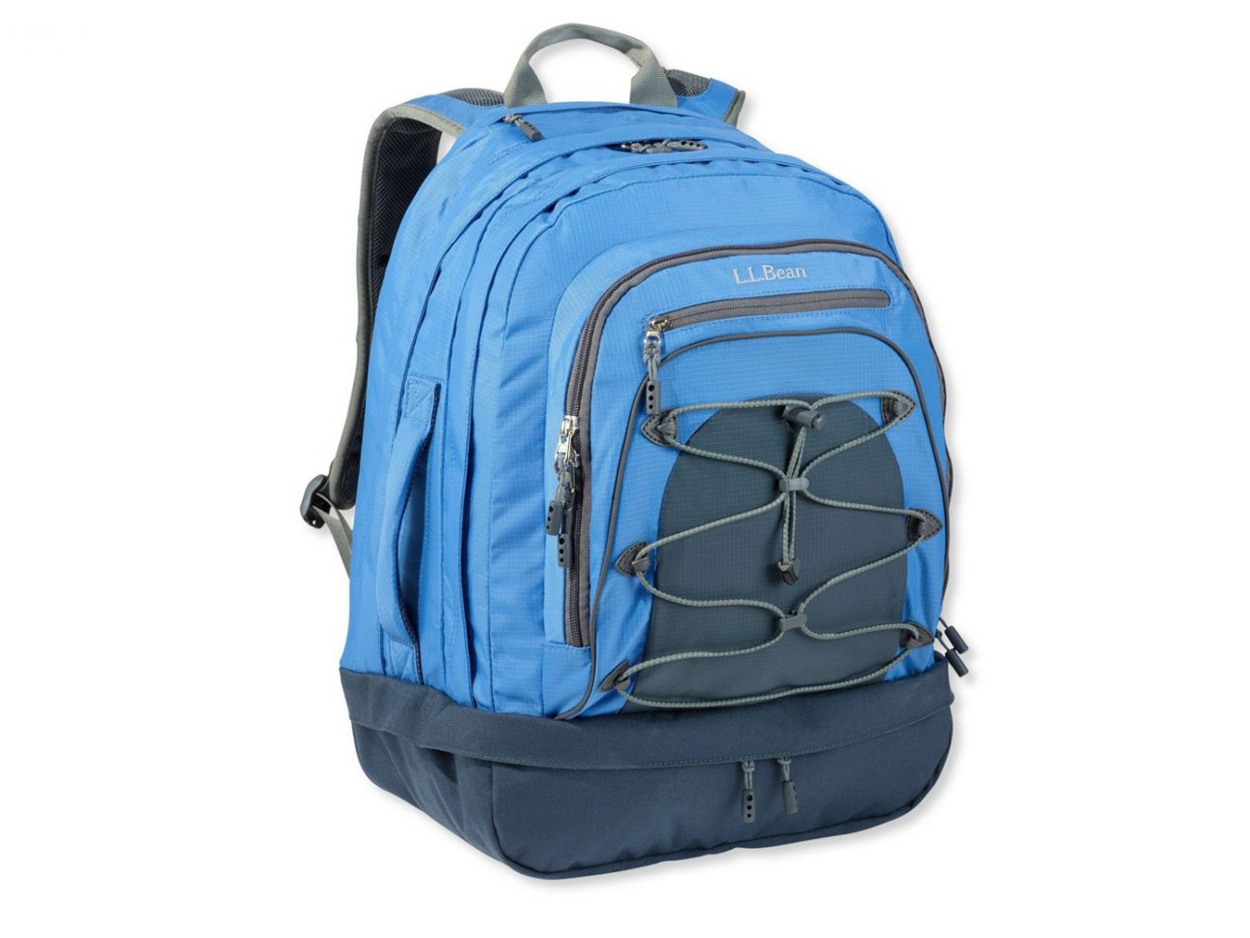 blue ll bean backpack