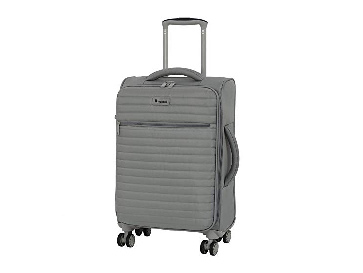 it luggage frameless 8 wheel suitcase