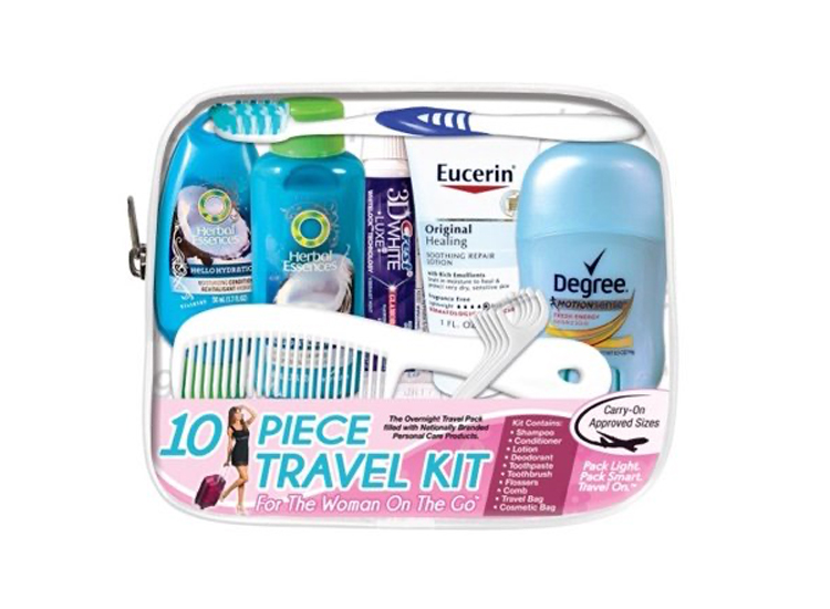 toiletries travel pack