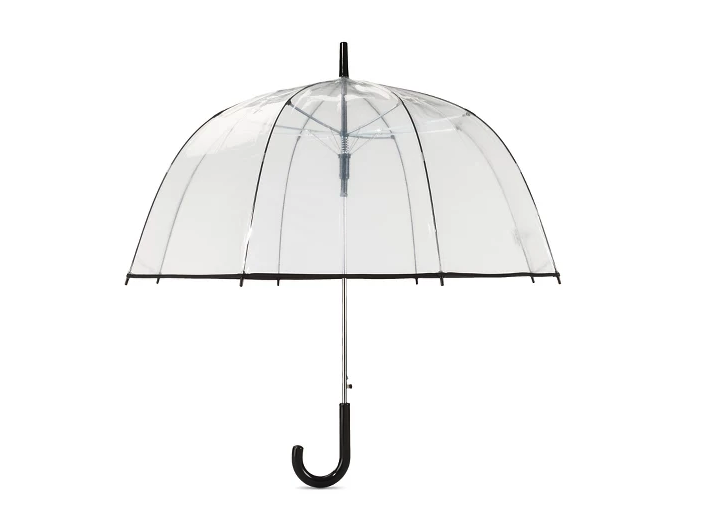 clear travel umbrella