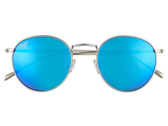 Nautilus 50mm PolarizedPlus2® Round Sunglasses MAUI JIM