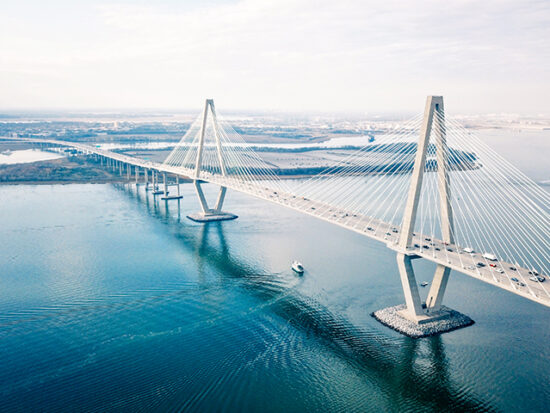 Arthur Ravenel Jr. Bridge in Charleston.